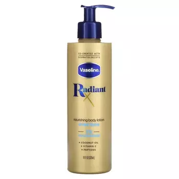 Вазелин, RadiantX, питательный лосьон для тела, 11 жидких унций (325 мл)
