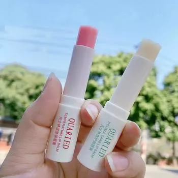 Вазелиновый бальзам для губ Увлажняющий бальзам для губ Бальзам для губ, изменяющий температуру Увлажняющая незамерзающая помада белый