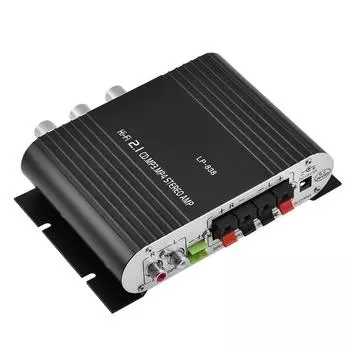 VBESTLIFE усилитель мощности Mini HiFi Stereo Base Auto Car Home Audio Power Digital Amplifier Усилитель Gold 20Hz20KHz Audio Jack 2.1 HI-FI 3.5mm