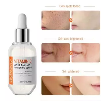 VC Essence Увлажняет и осветляет тон кожи. Восстанавливает тусклую кожу. Уход за лицом. Эссенция с витамином С. Оригинальное решение. 15ml