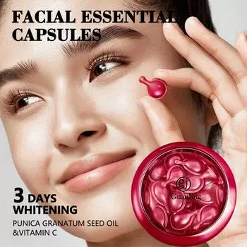 VC Facial Essence Capsule Skin Moisturizing Brightening Original Liquid 32PCS