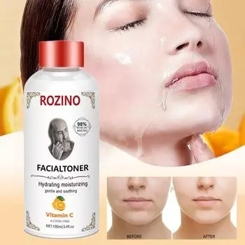 VC тоник, увлажняющий и смягчающий, лосьон с ароматом сладкого апельсина, восстанавливающий, успокаивающий и сужающий поры, влажный компресс на воде 100ml