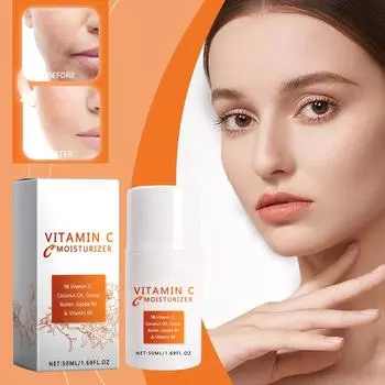 VC восстанавливающий укрепляющий крем эффективное средство для укрепления кожи против морщин непрерывное использование увлажняющий крем для лица молодость кожи 50 мл One size