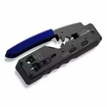 VCELINK GJ671BL RJ45 обжимной инструмент LAN-разъем обжимной инструмент LAN-кабель самодельный разъем RJ45 совместимый с телефонной линией RJ12 CAT5/CAT6/CAT7