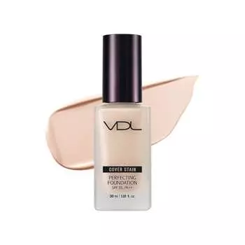 Vdl cover пятно совершенствующая основа a02 натуральная охра 01 нет. 21 spf35 pa++ тональная основа жидкая покрытие не осыпается веганский