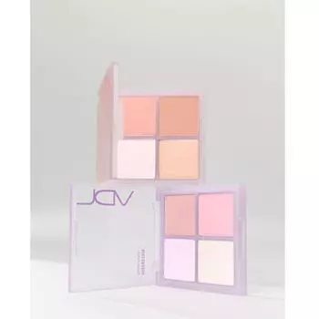 VDL Палитра румян Cheek Stain 10 г, 2 цвета 1. Iconic Peach