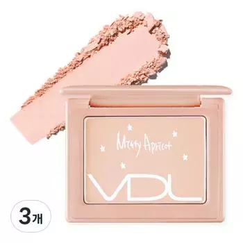 VDL Румяна Cheek Stain, 07 Misty Apricot, 3 шт.