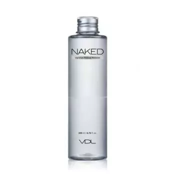 [VDL] Средство для снятия макияжа с губ и глаз Naked 200 мл (Большая емкость) 431699, 1 шт., 200 мл