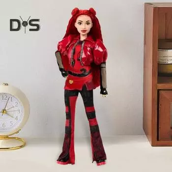 Вдохновленная фильмом красная статуэтка девушки из смолы, стоящая статуя женщины, скульптура персонажа фильма, домашний офис, книжная полка, украшение для рабочего стола, орнамент A