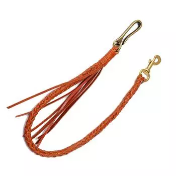 Вдохновленная ретро кожаная цепочка для брюк с кисточками Прочная кожаная цепочка для брюк Украшение с качающимися кисточками для любителей винтажа светло-синий