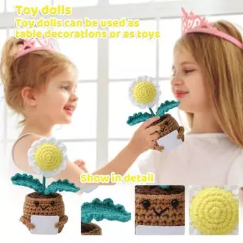 Вдохновленные природой, эти связанные вручную маленькие куклы подобны лесным феям, приносящим свежесть.