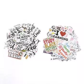 Вдохновляющая фраза наклейка вдохновляющая жизнь водонепроницаемая самодельная наклейка