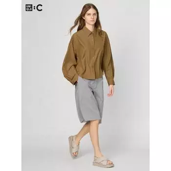 Вдохновляющие шорты-бермуды Uniqlo Japan 03 GRAY/XS