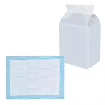 VECELO Pet 33 x Toilet Single 100 простыней Простыни, тонкие, антибактериальные, дезодорирующие, 45 см, Простыни, Использование, Обычное,