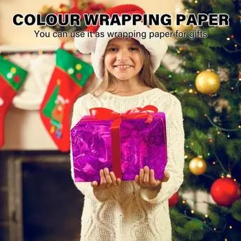 Вечеринки События Одноразовая скатерть Радужная светоотражающая сменная легко моющаяся крышка стола золотистый