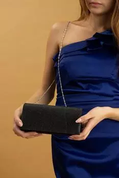 Вечернее платье с блестящим камнем, портфолио, женская сумка BAG255-23