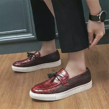 Вечерние кроссовки цвета красного вина, размер 36, повседневные кроссовки для мужчин, красные туфли для мужчин, спортивные, роскошные, импортные, Tensi, шоу, трендовые 38