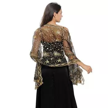 Вечерние шарфы, пайетки, звезды, луны, шали и накидки для вечерних платьев, женские блестящие прозрачные сетчатые шали, шарфы белый