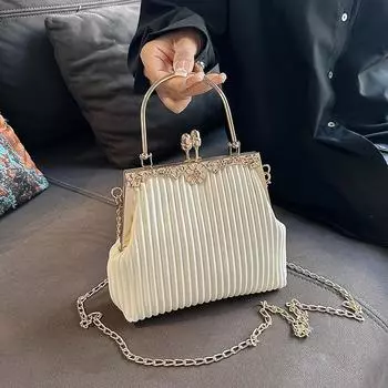 Вечерняя сумка через плечо сумка клатч блестящая сумка-ведро для вечеринки свадьбы свидания ночь цепочка сумка через плечо