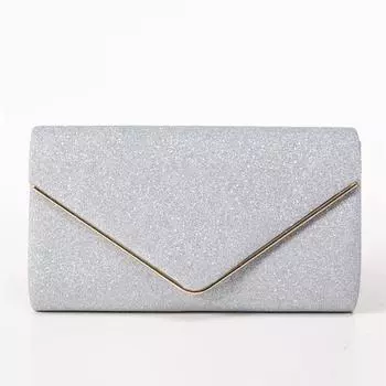 Вечерняя сумочка-клатч с пайетками — элегантный свадебный и знаменитый стиль
