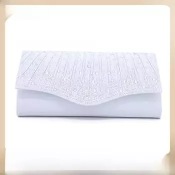 «Вечерняя сумочка с бриллиантами 2024 года»: Женская сумка через плечо с цепочкой вино красного