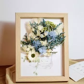 Вечные портативные прочные красочные натуральные настоящие сушеные листья цветы сушеные растения