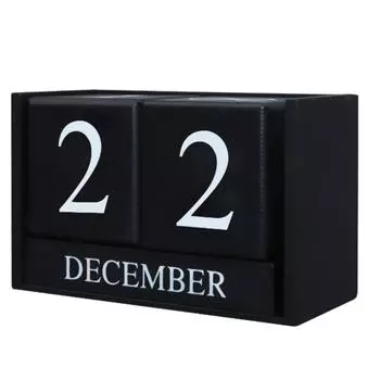 Вечный настольный календарь, деревянные блоки, подарки, настольный календарь для женщин