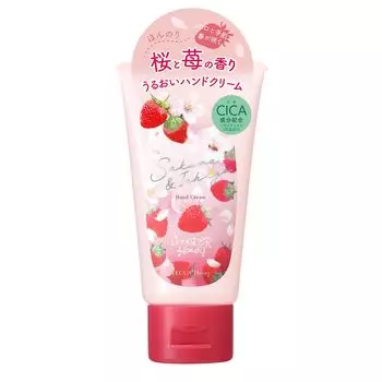 Крем для рук VECUA Honey Wonder Honey Melty со вкусом клубники 50 г (Дикая вишня)