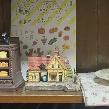 Ведьма Доставка Кики Диорама