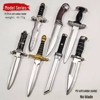 Ведьмак 3 Геральта охотничий нож из пеноматериала - Безопасная модель кинжала Игрушка Украшение Number 5