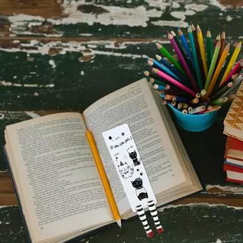 Ведьмины тапочки закладки для книг 3D мягкая резиновая закладка ведьма многофункциональная причудливая декоративная книжная стойки декор для учебников