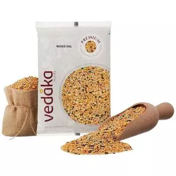 Vedaka Premium Unfilshed Mixed Dal | Натуральный богатый источник белка | 1 кг