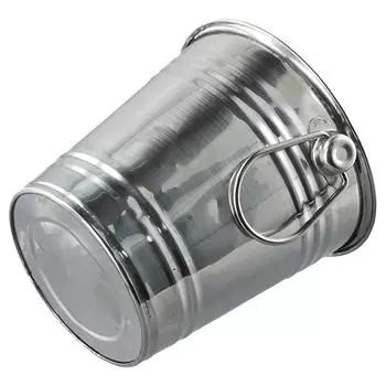 Ведерко для льда из нержавеющей стали, барное ведерко для льда, креативное мини-ведро для льда с зажимом, пивное, красное, винное, домашнее креативное ведерко для кубиков льда