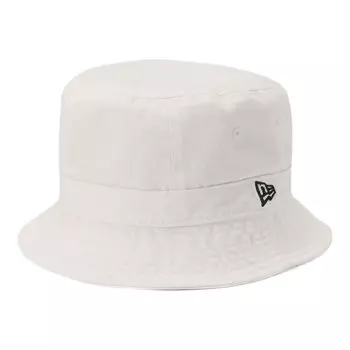 Ведро 02 Стираный хлопок WC Шапочка белая [New Era] BUCKET-02 ML