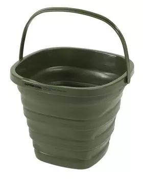Ведро CAPTAIN STAG складное, мягкое, складное, компактное, оливковое, UW-1533 оливковый