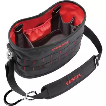 Ведро для электрика VESSEL Tough Fit M с крюком TBK-300 Оригинал из Японии