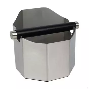 Ведро для эспрессо Coffee Knock Box, экономящее место, съемная панель, легко моется