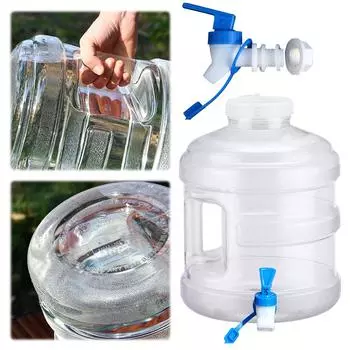 Ведро для чистой воды объемом 11,3 л, контейнер для хранения воды большой емкости, пылезащитное ведро для хранения воды для самостоятельного вождения
