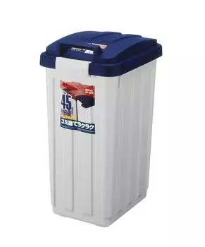 Ведро для цветоделения Asbel с ручкой 45 л синее синий