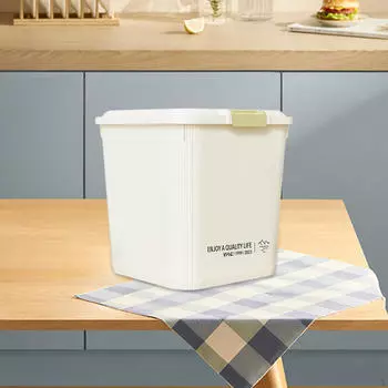 Ведро для дозирования зерновых, ящик для хранения кормов для домашних животных, контейнер для риса для муки 5KG