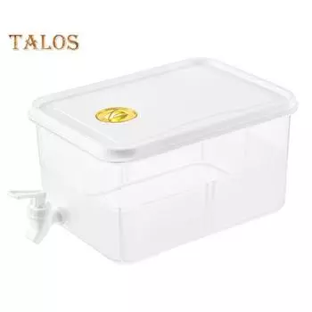 Ведро для холодной воды, высокая термостойкость, контейнеры для домашних напитков, пластиковый диспенсер для фруктовых напитков, ведро для воды 3L