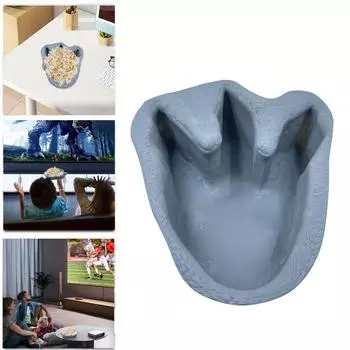 Ведро для хранения закусок со следами динозавров для фанатов динозавров Материалы Захватывающий киноопыт Обязательно для фанатов динозавров и кинозрителей! One Size