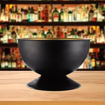 Ведро для льда из нержавеющей стали для охлаждения вина, большой емкости, контейнер для шампанского, пива