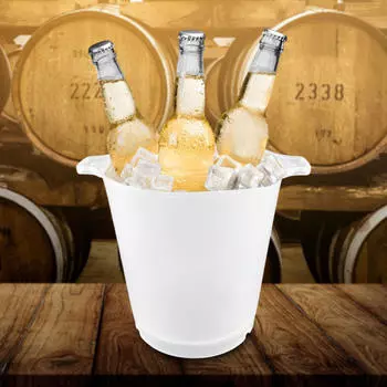 Ведро для льда, контейнер для охлаждения напитков, хранилище для картофеля фри, переносной охладитель пива, держатель для охлаждения вина