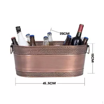 Ведро для льда, ванна для напитков, легкий многофункциональный кубический контейнер, пиво для барбекю, отель