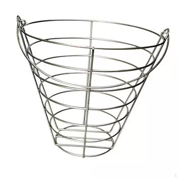 Ведро для мячей для гольфа с эргономичной ручкой чёрный