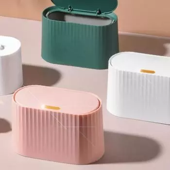 Ведро для мусора, красивое универсальное многоразовое мусорное ведро, плотно закрывающееся компактное мусорное ведро, ведро для мусора, бытовые принадлежности розы красного