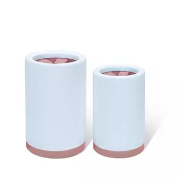 Ведро для мытья лап домашних животных, чашка для чистки лап собак, чашка для чистки лап серый