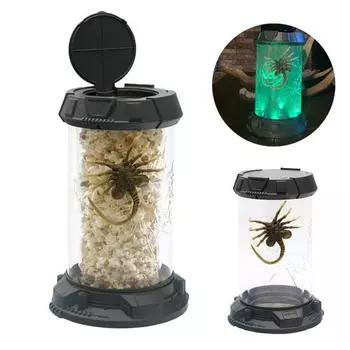 Ведро для попкорна Facehugger LED Facehugger Настольное украшение Готический коллекционный Facehugger Stasis
