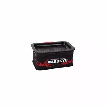 Ведро для приманки Marukyu Power Bait 14EX черное 14.5(в)11.5(d)6.5(час)см